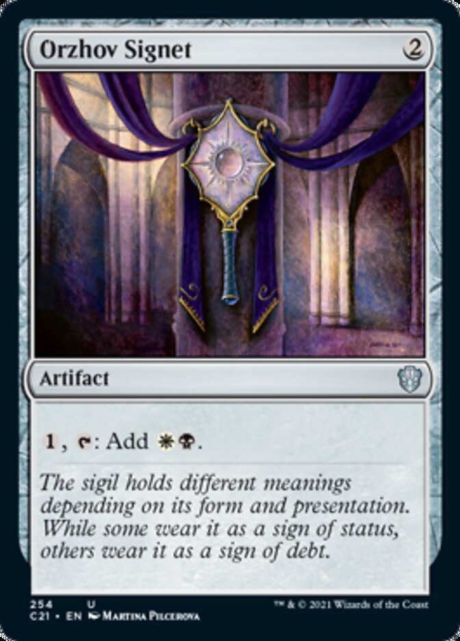 Orzhov Signet [Commander 2021] | Total Play