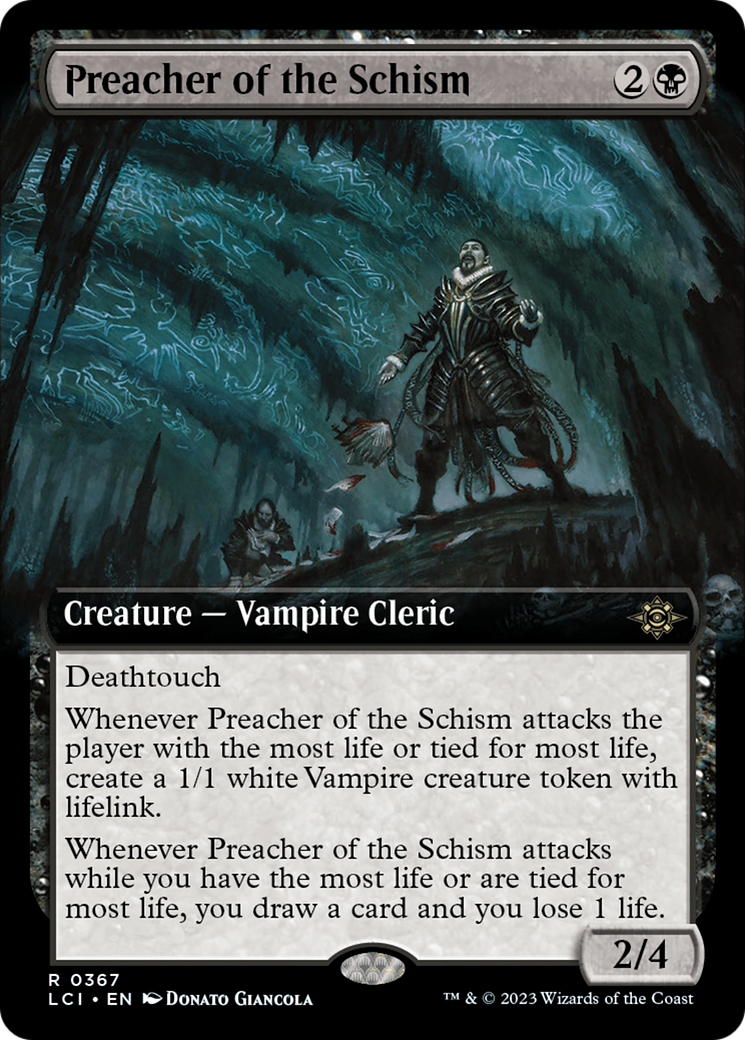 Preacher of the Schism (Extended Art) [The Lost Caverns of Ixalan] | Total Play