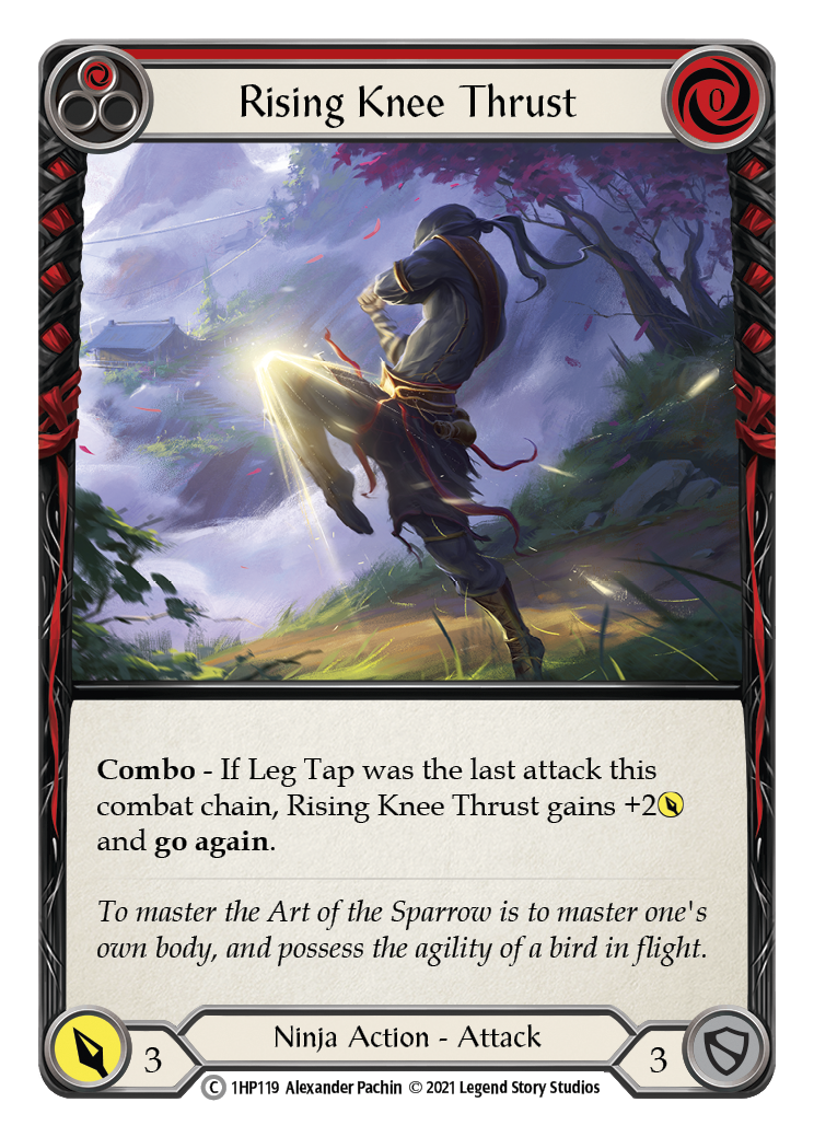 Rising Knee Thrust (Red) [1HP119] (History Pack 1) | Total Play
