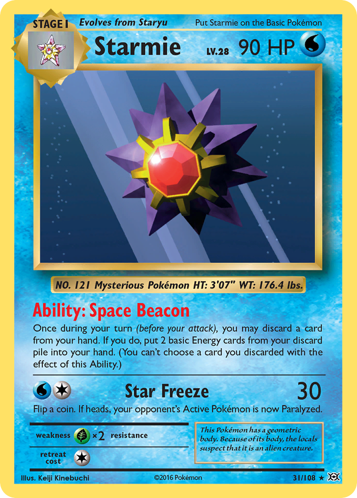 Starmie (31/108) [XY: Evolutions] | Total Play
