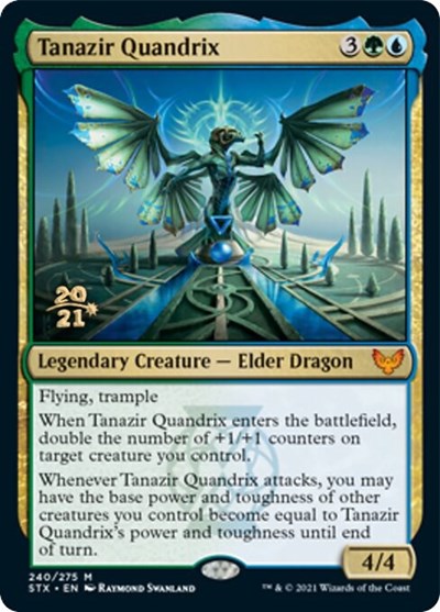 Tanazir Quandrix [Strixhaven: School of Mages Prerelease Promos] | Total Play