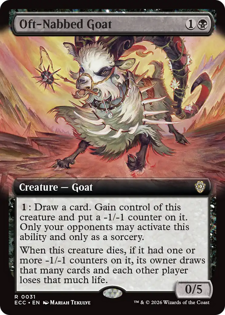 Oft-Nabbed Goat (Extended Art) [Lorwyn Eclipsed Commander] | Total Play