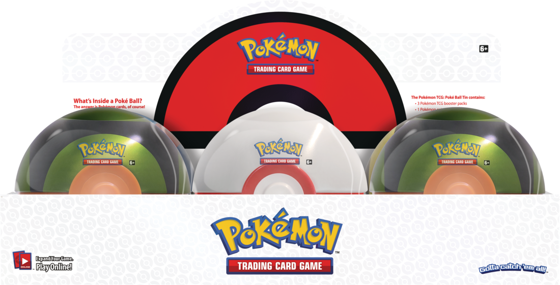 Poke Ball Tin Display (Summer 2020) | Total Play