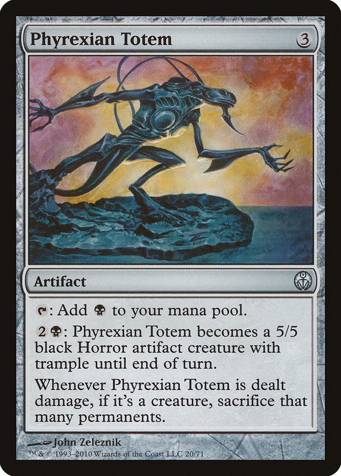 Phyrexian Totem [Duel Decks: Phyrexia vs. the Coalition] | Total Play