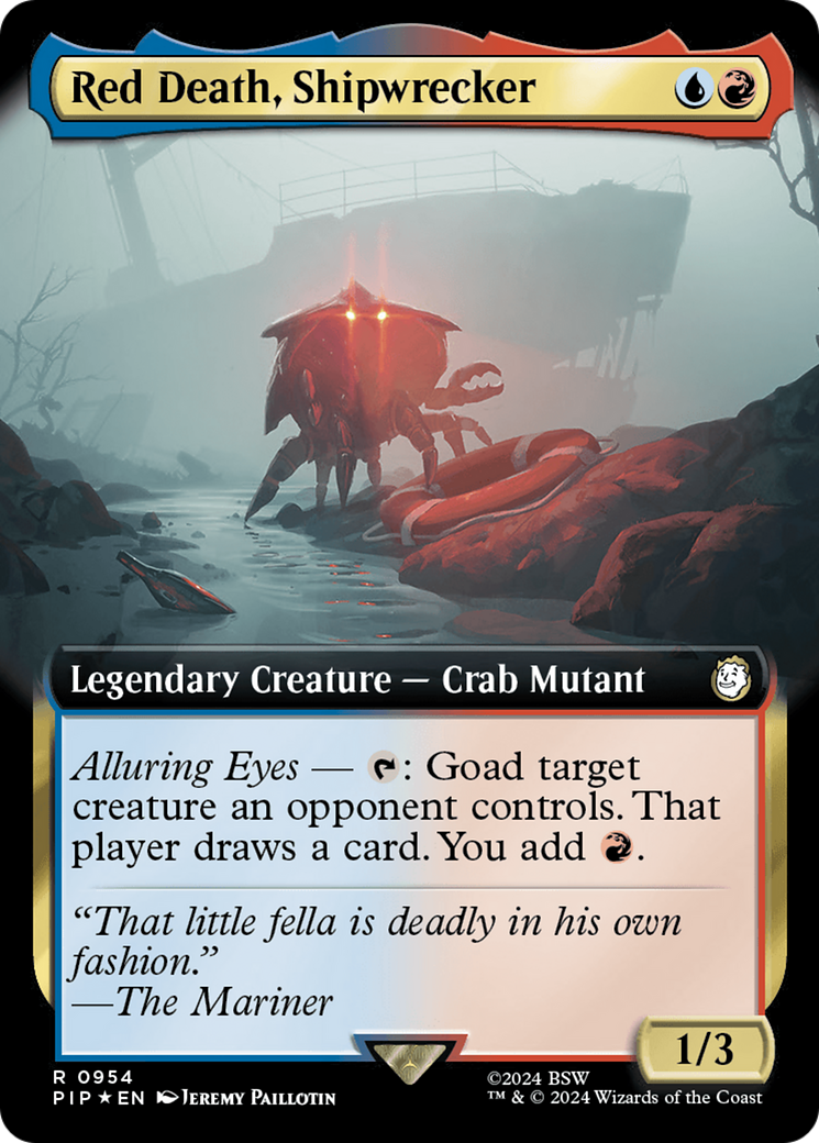 Red Death, Shipwrecker (Extended Art) (Surge Foil) [Fallout] | Total Play