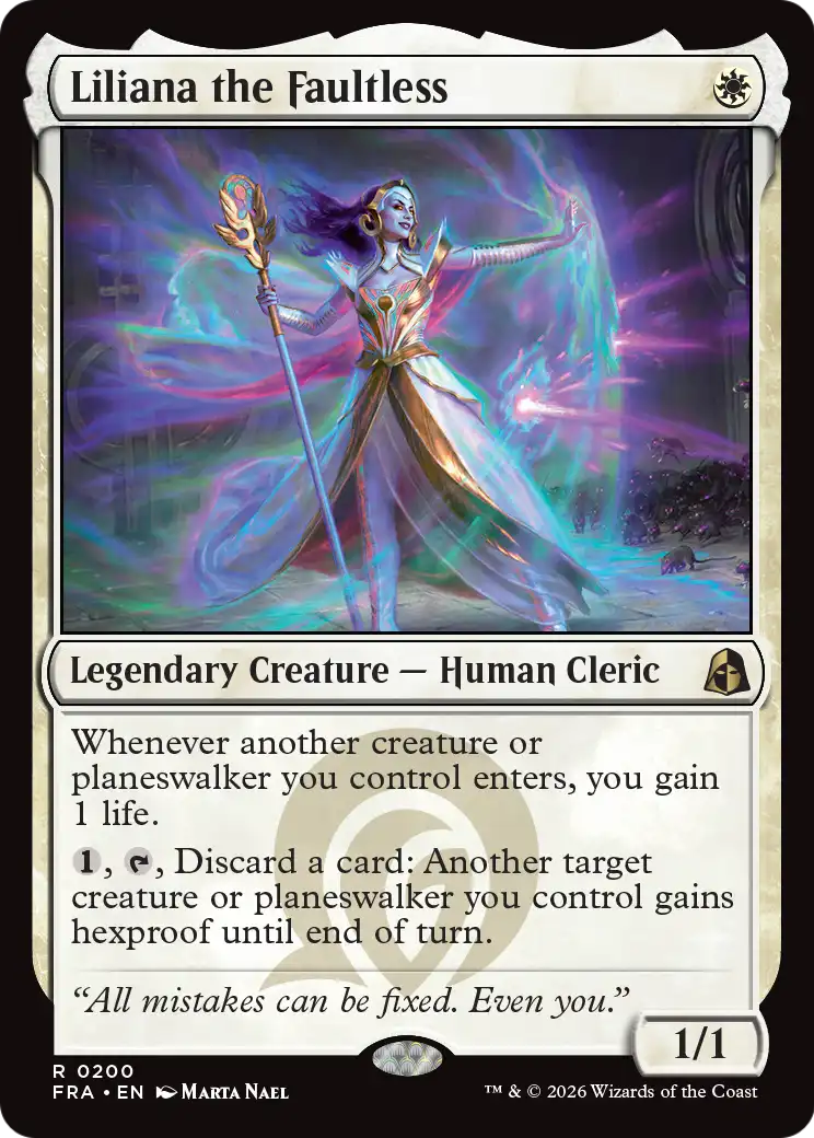 Liliana the Faultless [Reality Fracture] | Total Play
