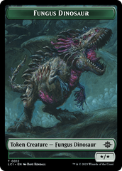 Fungus Dinosaur // Skeleton Pirate Double-Sided Token [The Lost Caverns of Ixalan Tokens] | Total Play