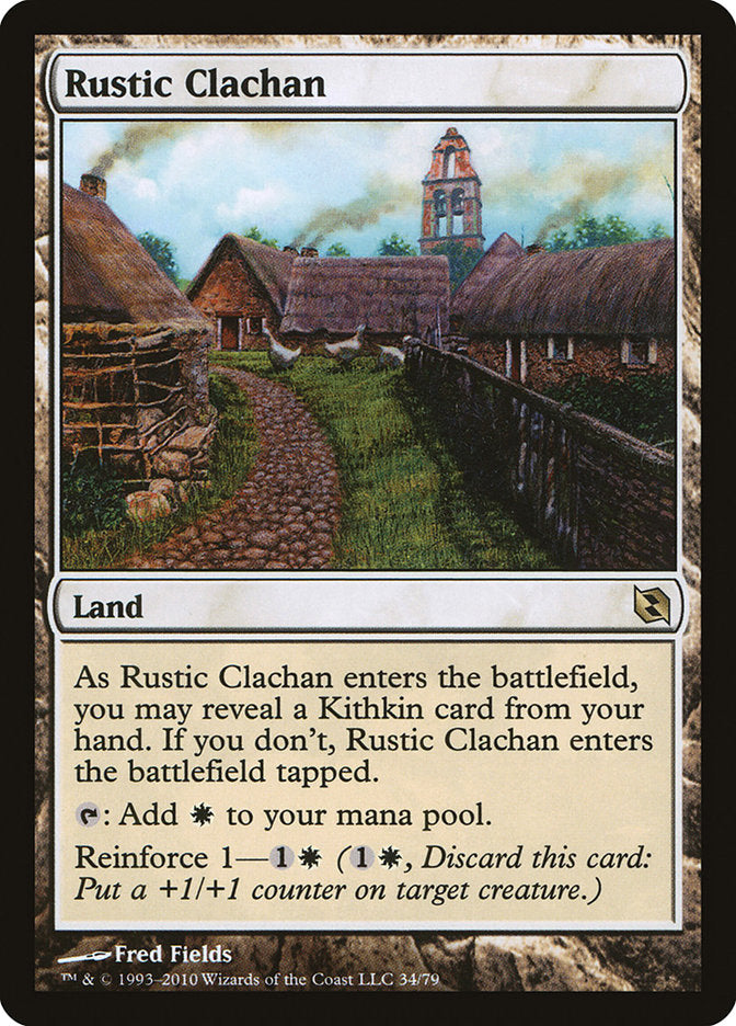 Rustic Clachan [Duel Decks: Elspeth vs. Tezzeret] | Total Play