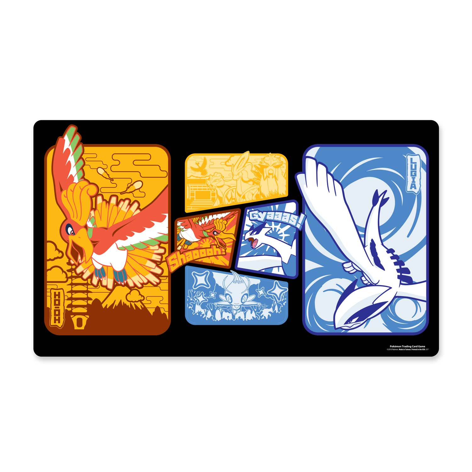 Playmat - Ho-Oh and Lugia | Total Play