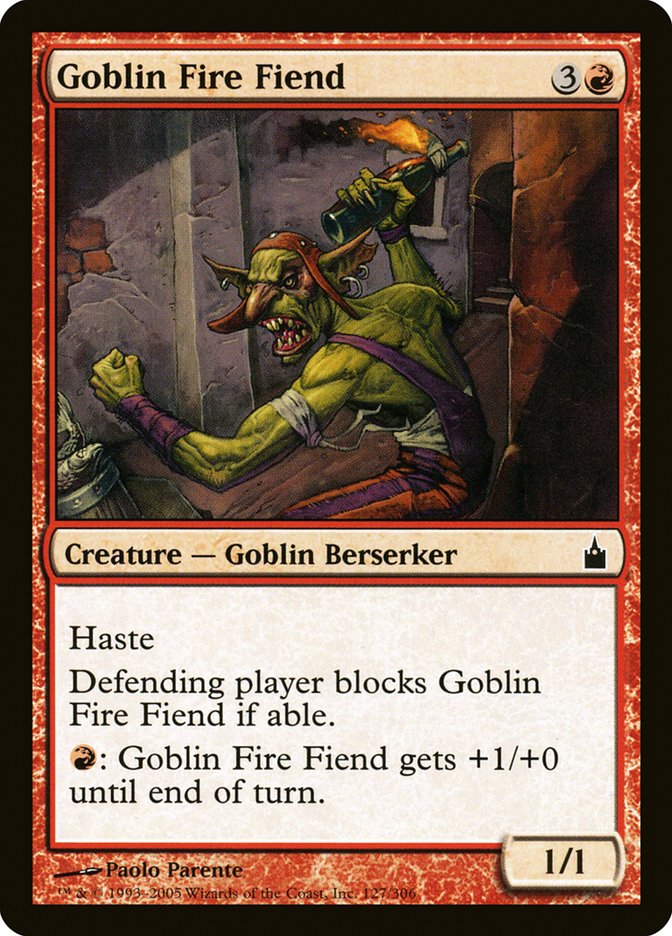Goblin Fire Fiend [Ravnica: City of Guilds] | Total Play