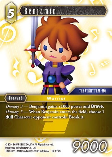 Benjamin [Emissaries of Light] | Total Play