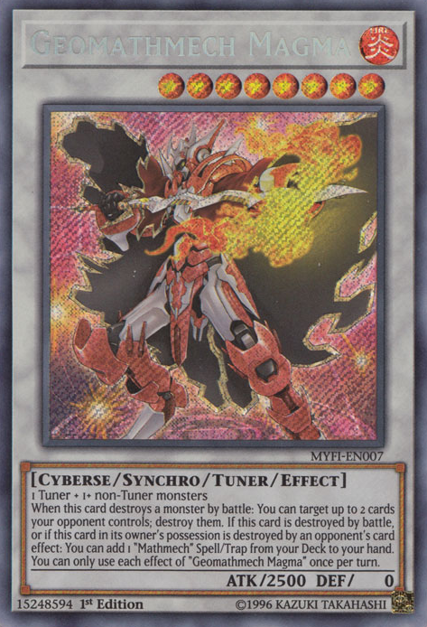 Geomathmech Magma [MYFI-EN007] Secret Rare | Total Play