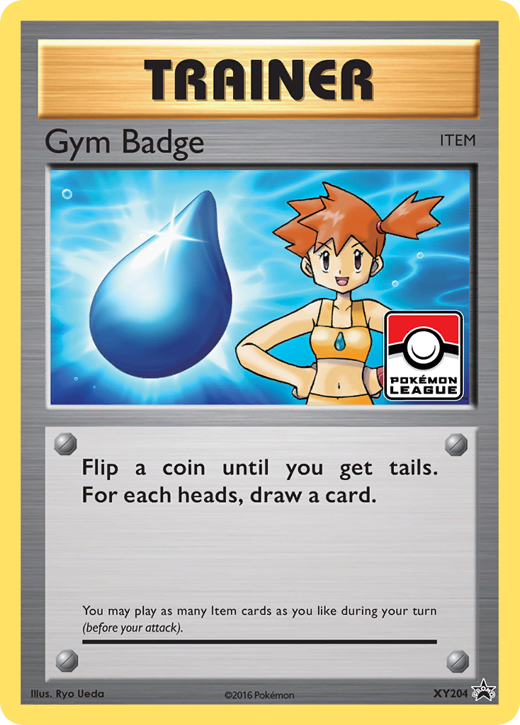 Gym Badge (XY204) (Misty) [XY: Black Star Promos] | Total Play