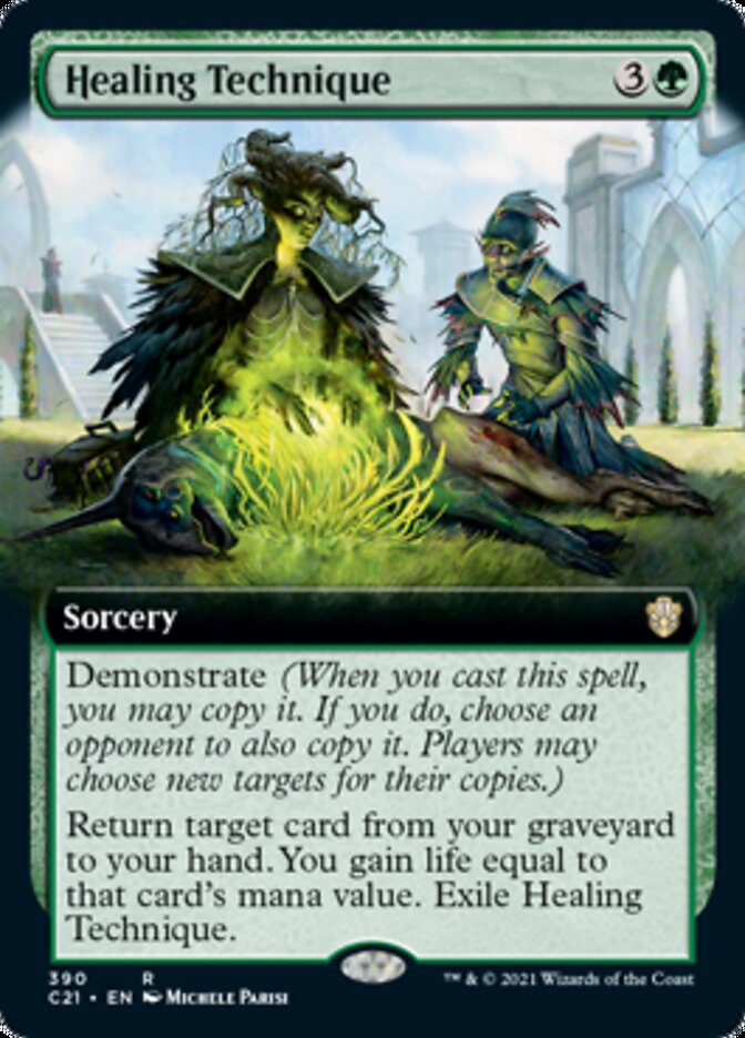 Healing Technique (Extended Art) [Commander 2021] | Total Play