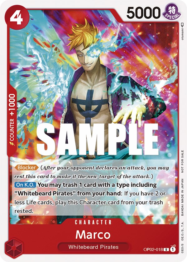 Marco (Promotion Pack 2023) [One Piece Promotion Cards] | Total Play