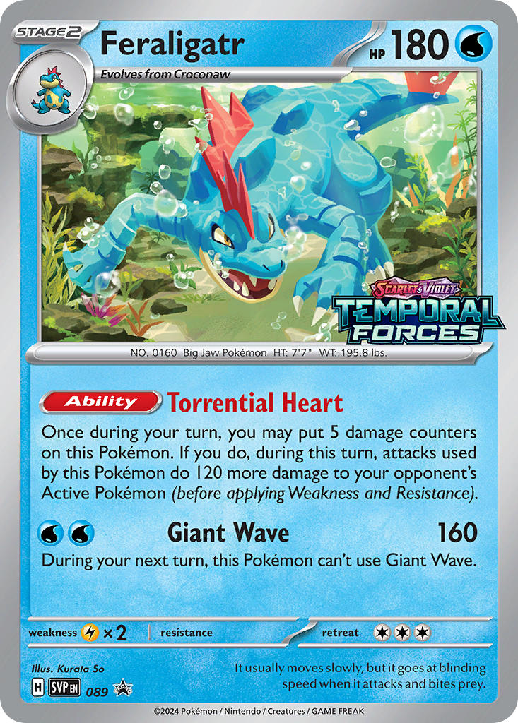 Feraligatr (089) [Scarlet & Violet: Black Star Promos] | Total Play