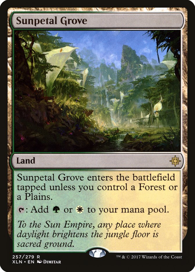 Sunpetal Grove [Ixalan] | Total Play