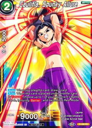Caulifla, Spunky Allure (P-180) [Promotion Cards] | Total Play
