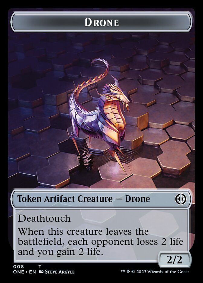 Drone Token [Phyrexia: All Will Be One Tokens] | Total Play