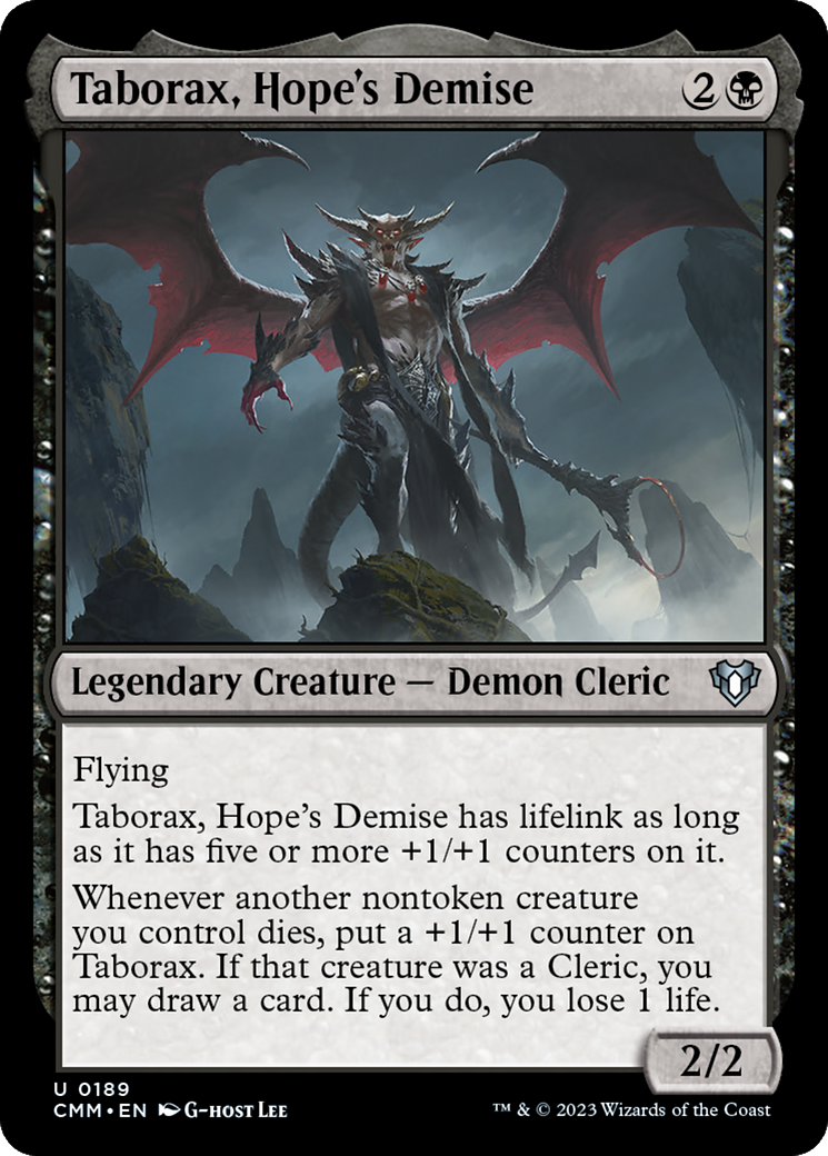 Taborax, Hope's Demise [Commander Masters] | Total Play