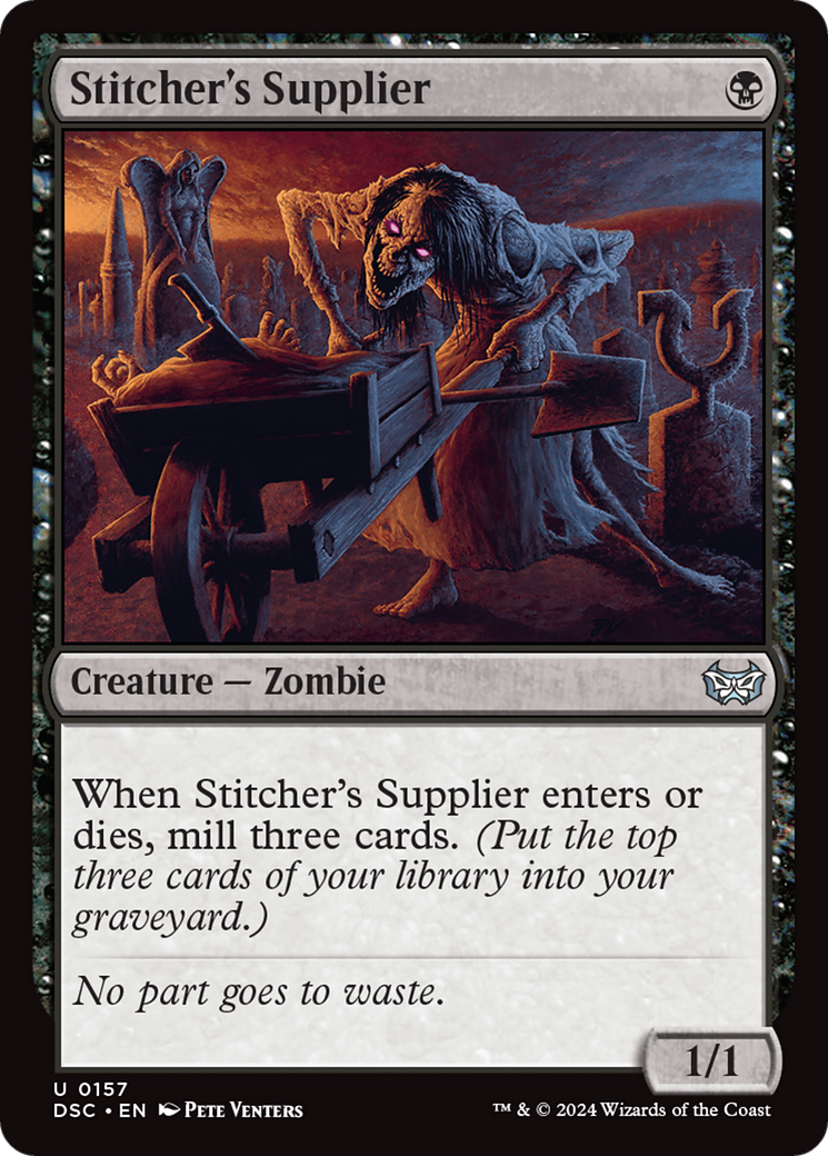 Stitcher's Supplier [Duskmourn: House of Horror Commander] | Total Play