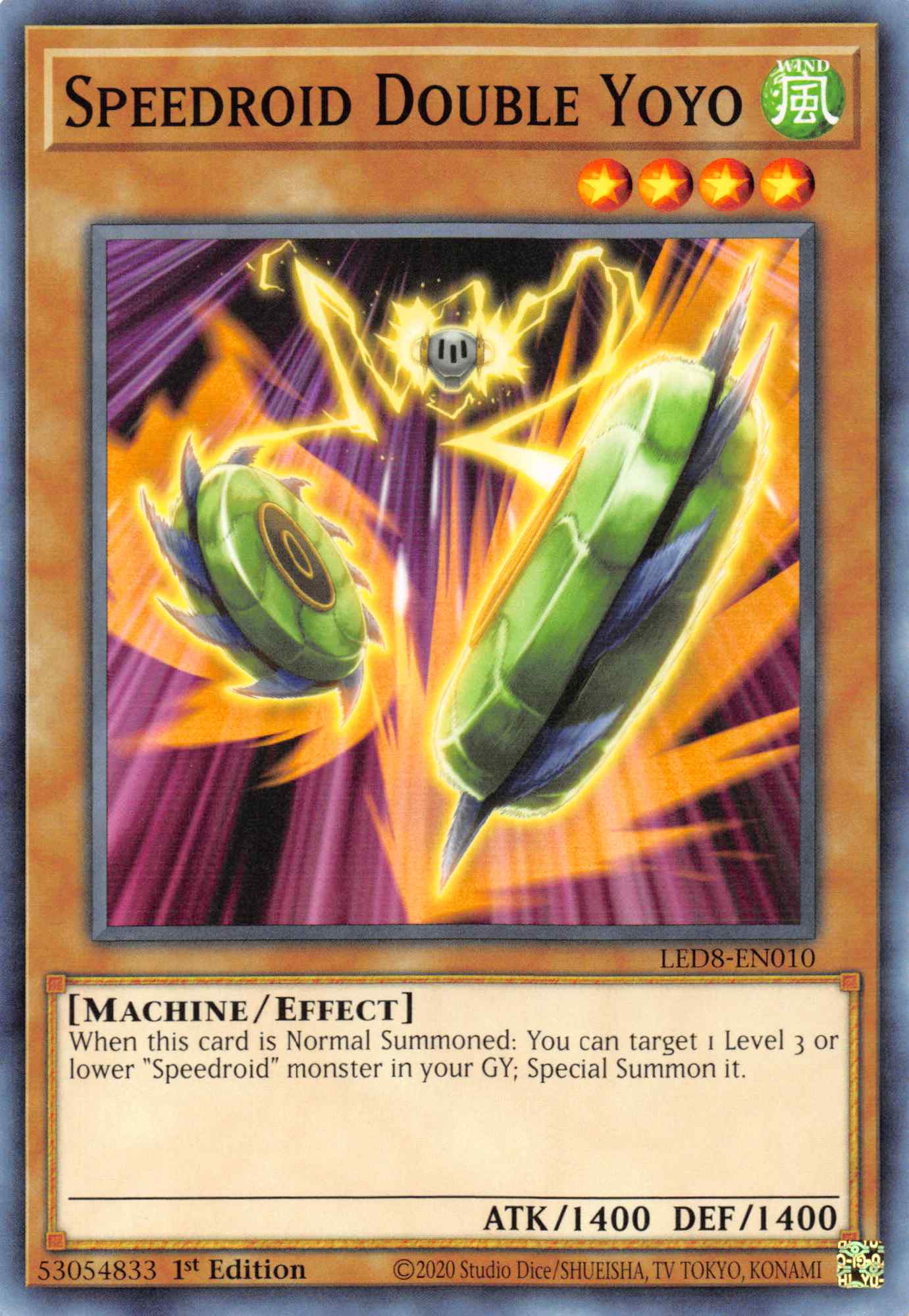 Speedroid Double Yoyo [LED8-EN010] Common | Total Play