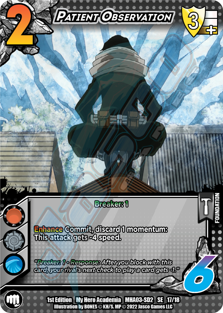 Patient Observation [Eraser Head Clash Deck] | Total Play