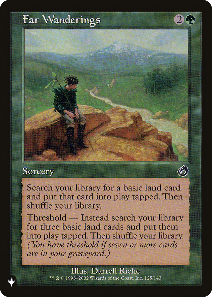 Far Wanderings [The List] | Total Play