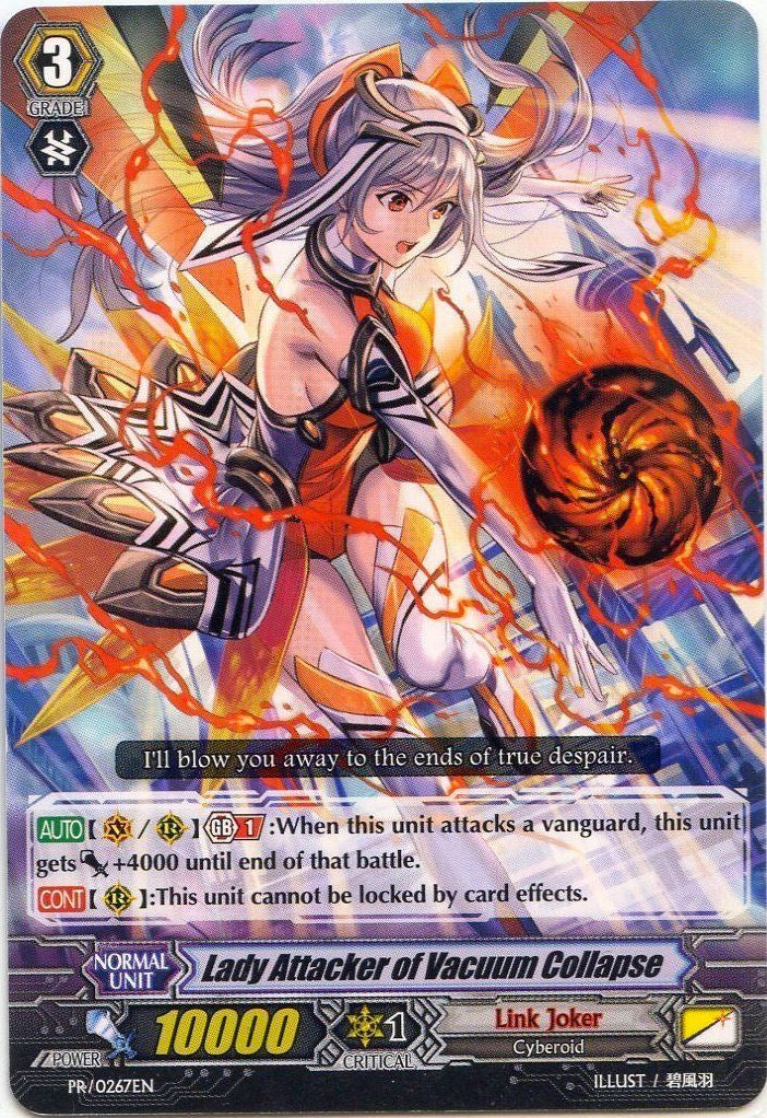 Lady Attacker of Vacuum Collapse (PR/0267EN) [Promo Cards] | Total Play