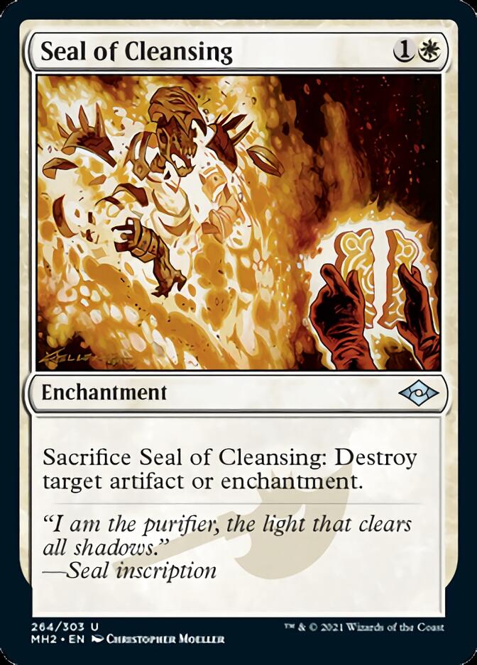 Seal of Cleansing (Foil Etched) [Modern Horizons 2] | Total Play