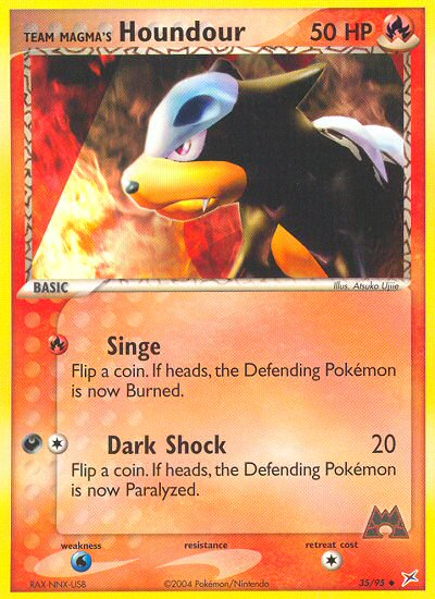 Team Magma's Houndour (35/95) [EX: Team Magma vs Team Aqua] | Total Play