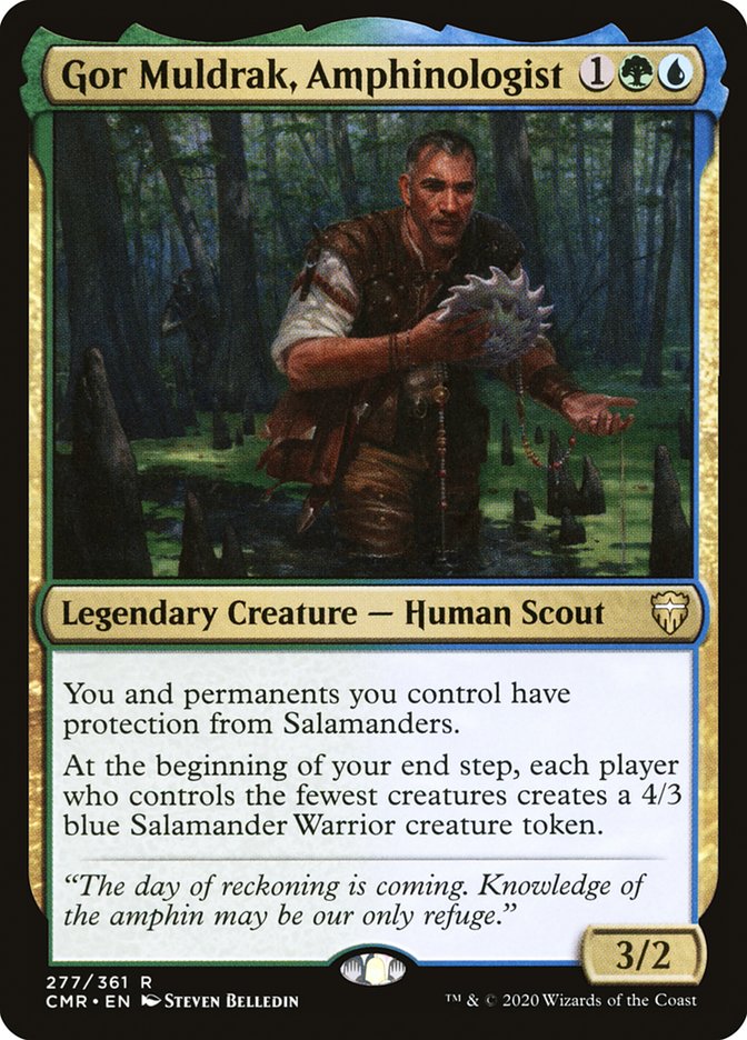 Gor Muldrak, Amphinologist [Commander Legends] | Total Play