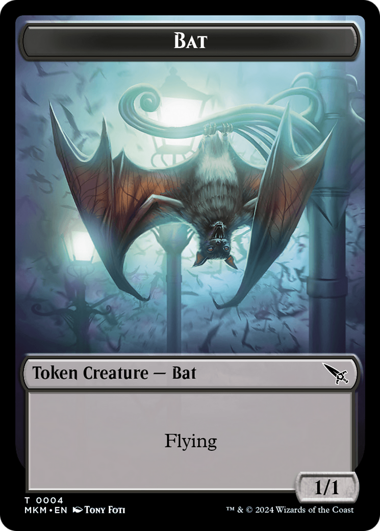 Bat Token [Murders at Karlov Manor Tokens] | Total Play
