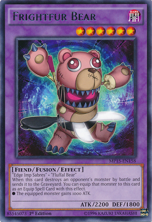 Frightfur Bear [MP15-EN158] Rare | Total Play