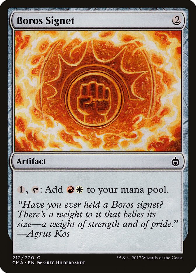 Boros Signet [Commander Anthology] | Total Play