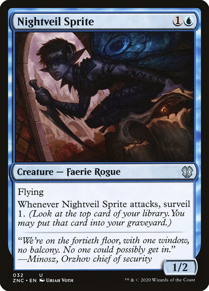 Nightveil Sprite [Zendikar Rising Commander] | Total Play