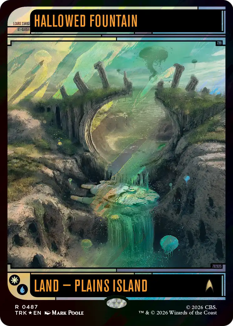 Hallowed Fountain (Surge Foil) [Star Trek] | Total Play