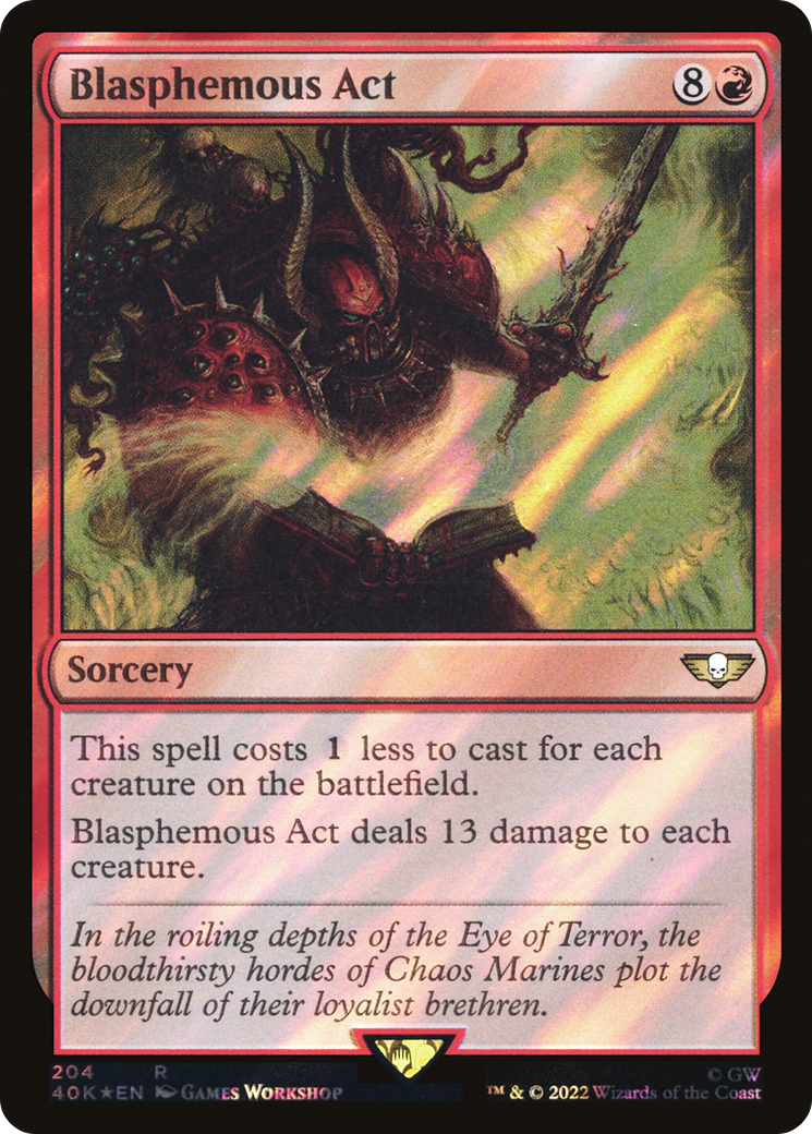 Blasphemous Edict [Edge of Eternities Promo Pack] | Total Play