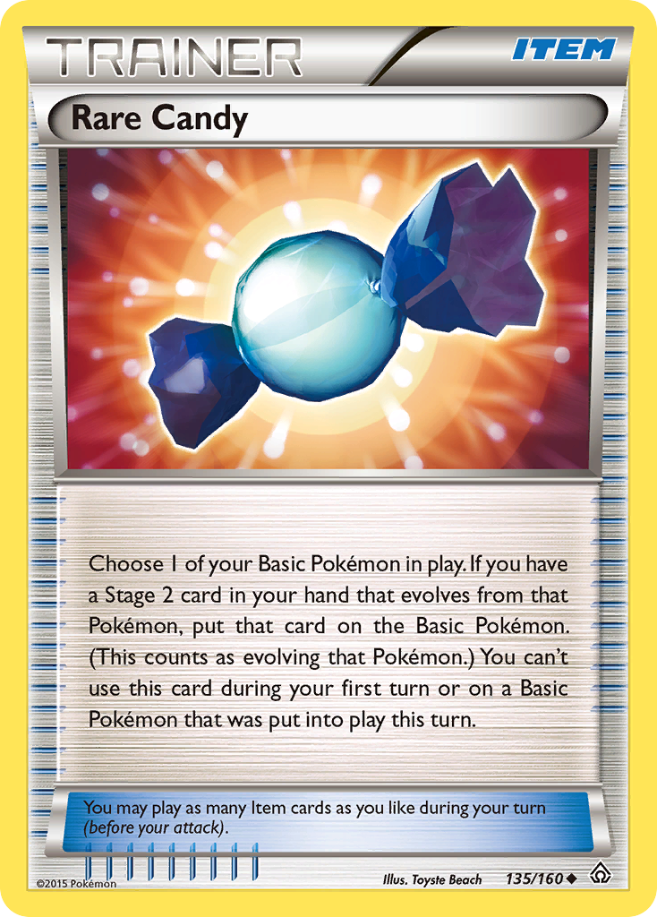 Rare Candy (135/160) [XY: Primal Clash] | Total Play