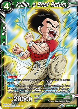 Krillin, a Brief Return (BT14-066) [Cross Spirits] | Total Play