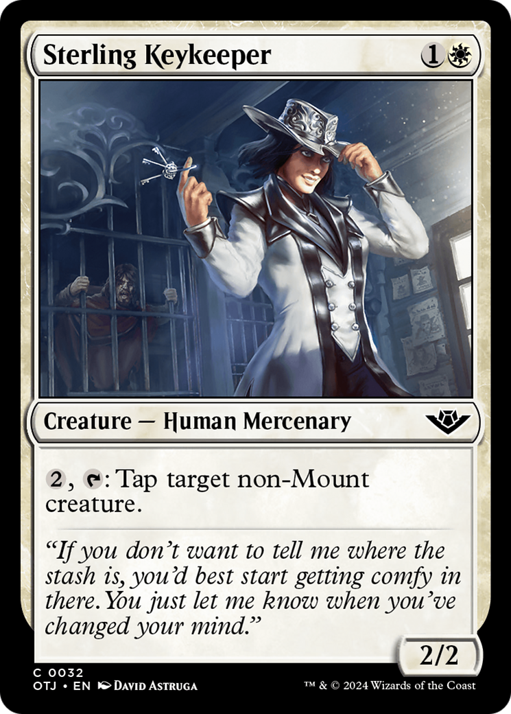Sterling Keykeeper [Outlaws of Thunder Junction] | Total Play