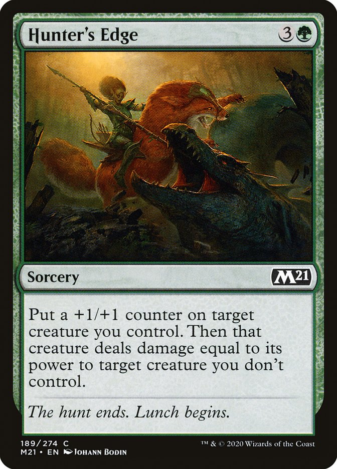 Hunter's Edge [Core Set 2021] | Total Play