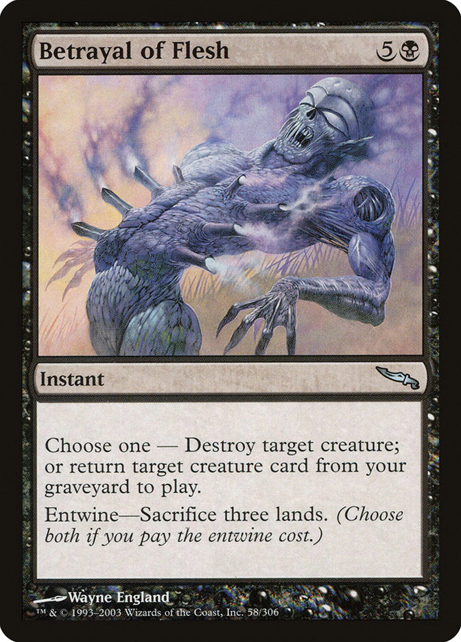 Betrayal of Flesh [Mirrodin] | Total Play