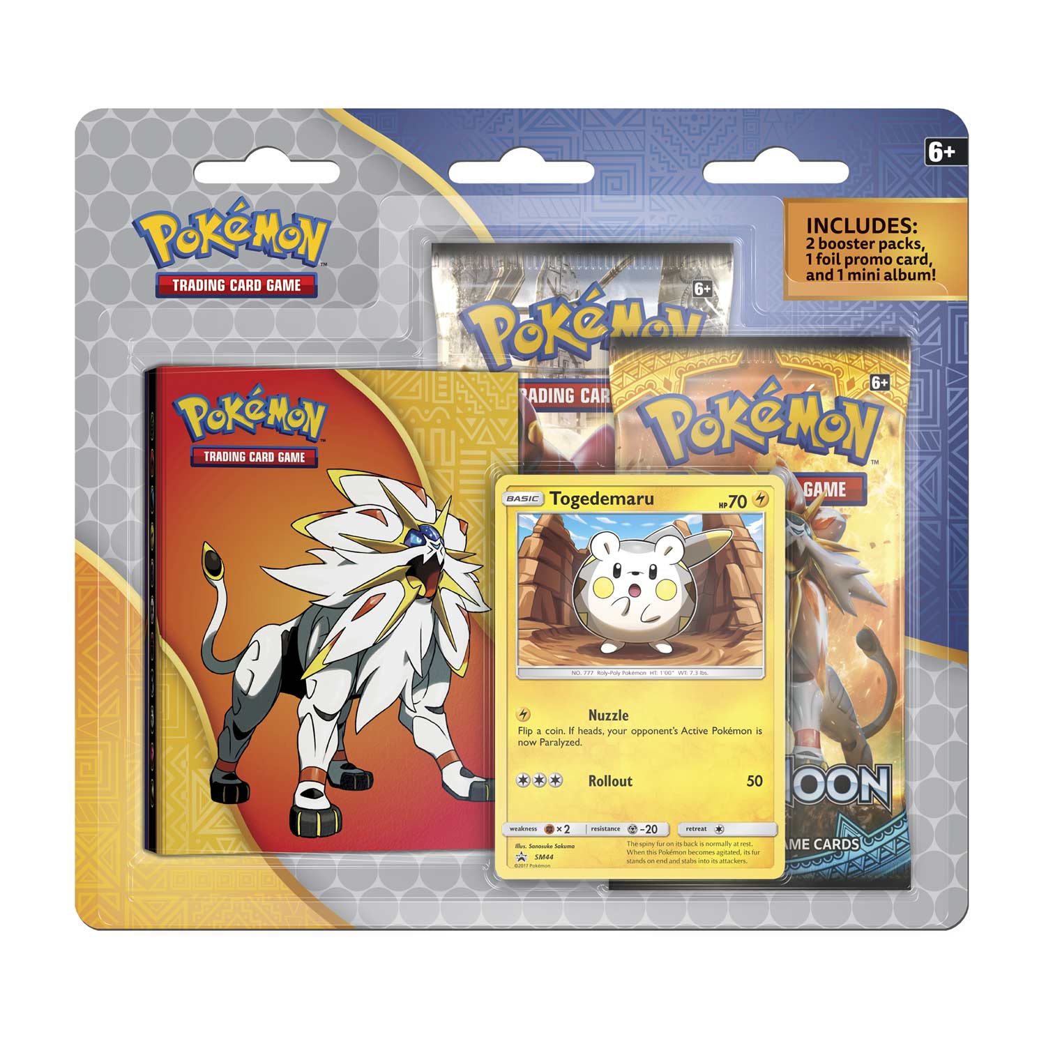 Sun & Moon - Premium 2-Pack Blister (Togedemaru) | Total Play