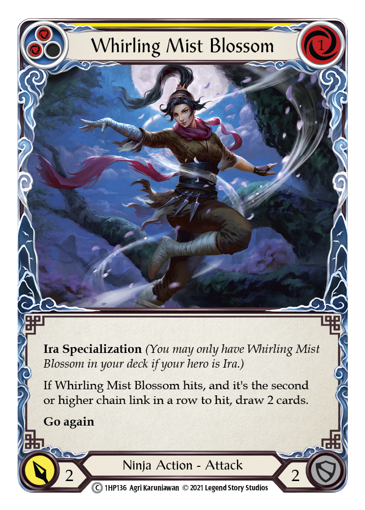 Whirling Mist Blossom [1HP136] (History Pack 1) | Total Play