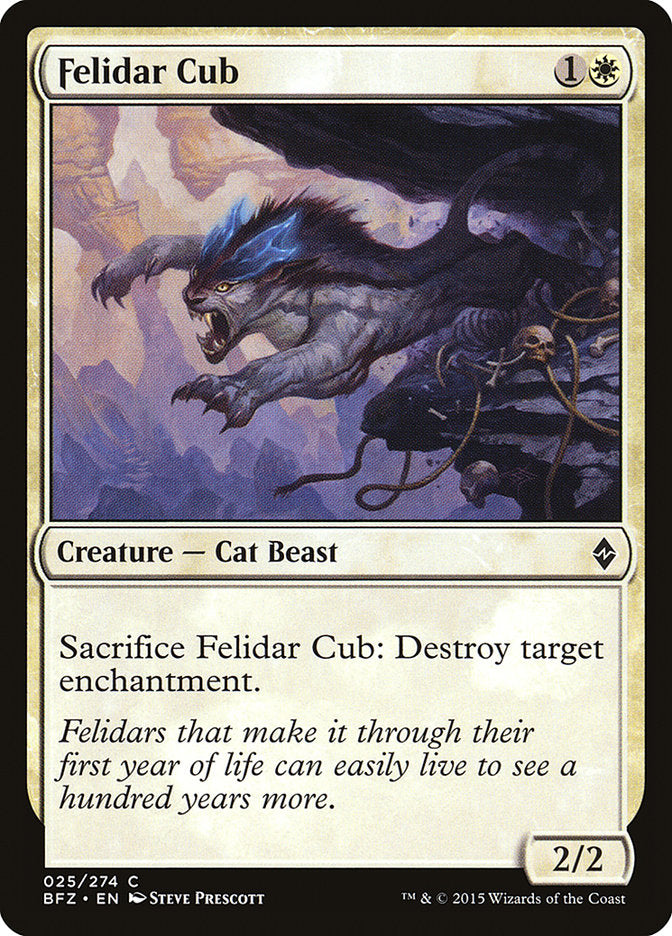 Felidar Cub [Battle for Zendikar] | Total Play