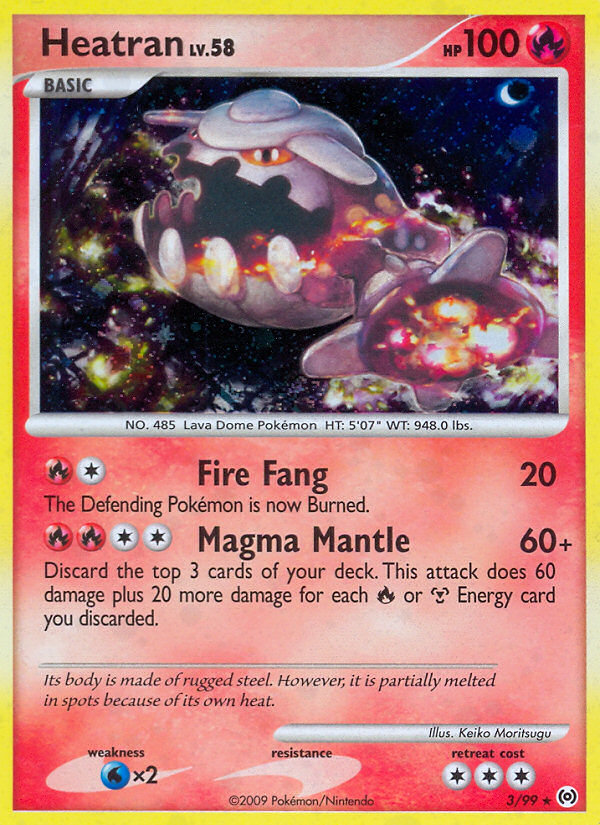 Heatran (3/99) [Platinum: Arceus] | Total Play
