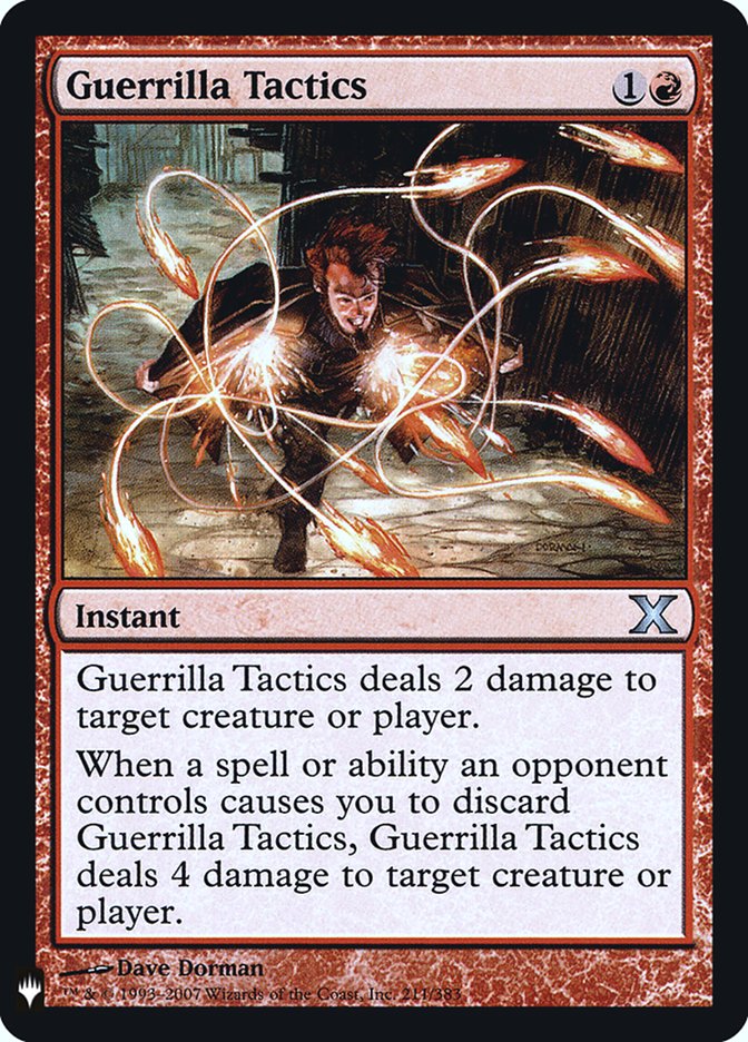Guerrilla Tactics [Mystery Booster] | Total Play