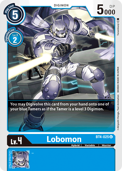 Lobomon [BT4-025] [Great Legend] | Total Play