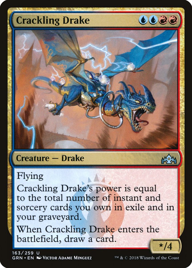 Crackling Drake [Guilds of Ravnica] | Total Play